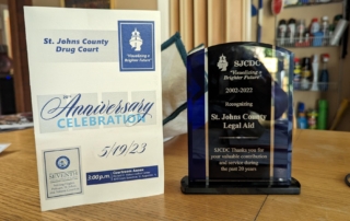 St. Johns County Drug Court Award